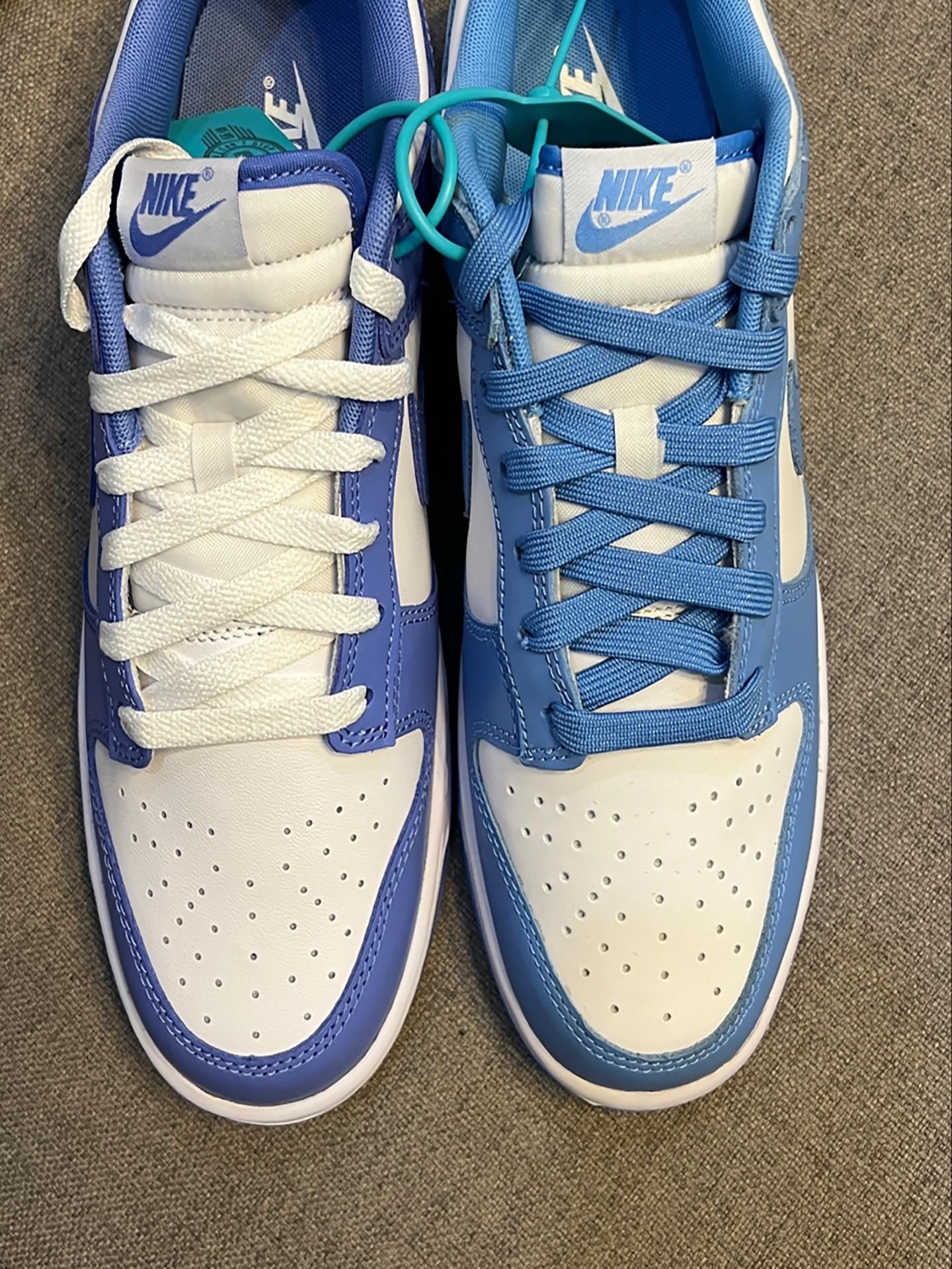 白蓝🆚大学蓝|Nike Dunk Low 低帮板鞋💙